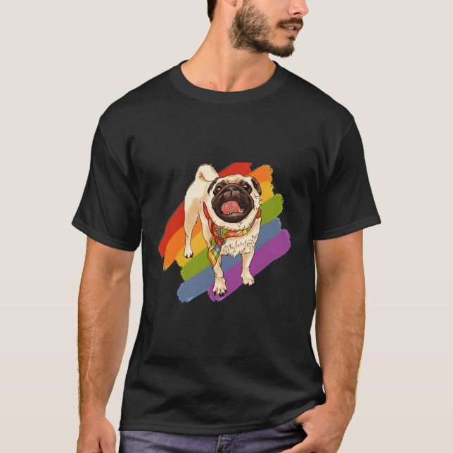 Pug Pride Classic T-Shirt 563 (Front)