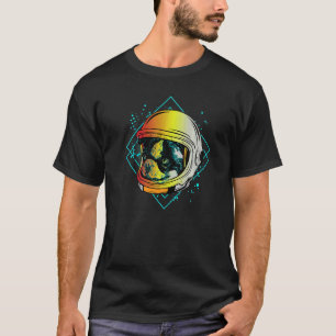 Pug Pug Astronaut Dog Dog Dog Owner Woof Woof T-Shirt