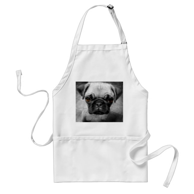 Pug Pup Standard Apron (Front)
