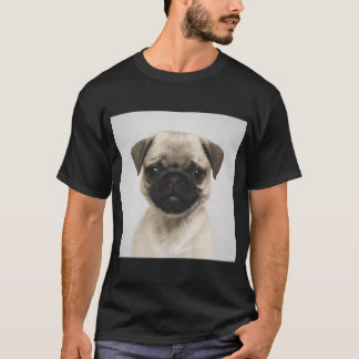 Pug Puppy - Colourful T-Shirt