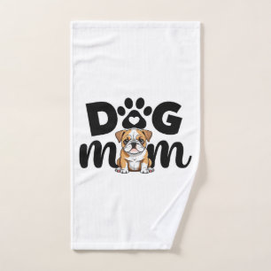 Pug Puppy Dog Mum Dog Lover Hand Towel