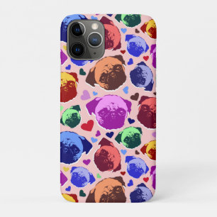 Pug Puppy Dog PopArt Retro Style Case-Mate iPhone Case