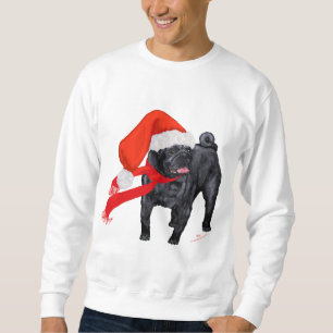 Pug Santa's Helper Sweatshirt