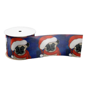 PUG SATIN RIBBON