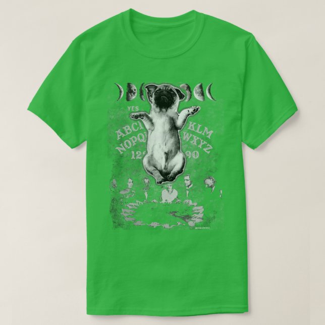 Pug Seance T-Shirt (Design Front)