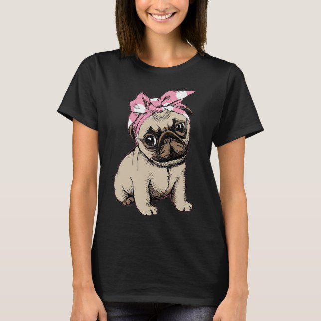 pug shirt (Front)
