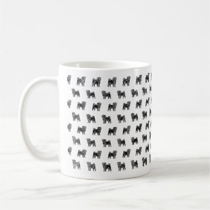 Pug Sketch Design Mug