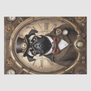 Pug Steam Punk Chronicles: A Decoupage Adventure Tissue Paper