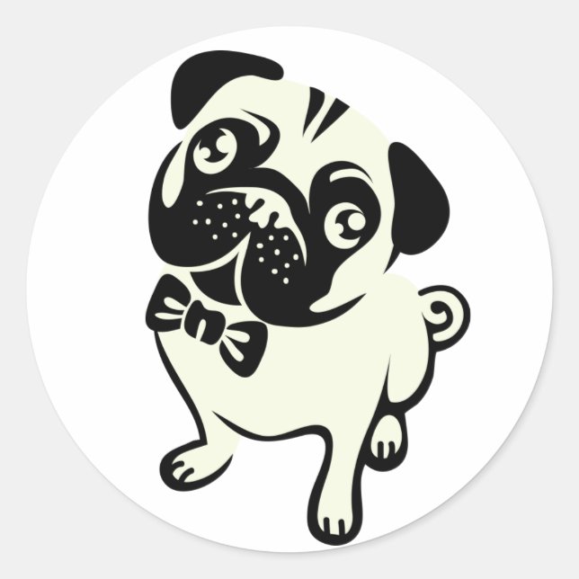 Pug Sticker (Front)