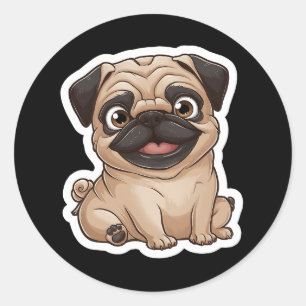 Pug Sticker