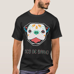 Pug Sugar Skull Mexico Dog Cinco De Mayo Tee Gift