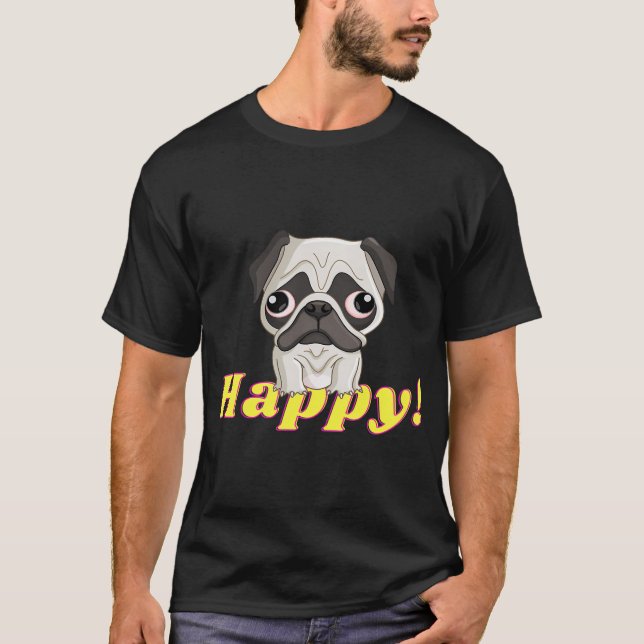 Pug T-Shirt (Front)