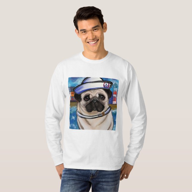 Pug T-Shirt (Front Full)