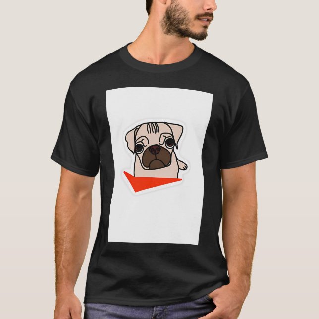 Pug T-Shirt (Front)
