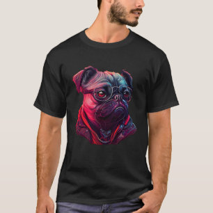 Pug tastic Colourful Unique Eye Catching Dog T-Shirt