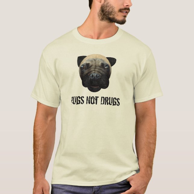 Pug Template T-Shirt (Front)