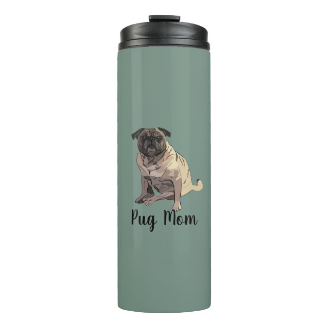 Pug Thermal Tumbler (Front)