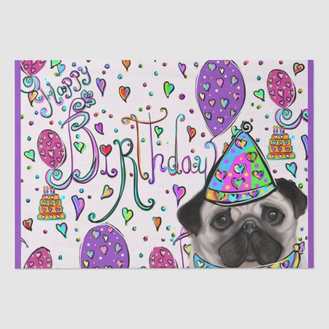PUG TISSUE PAPER (Front)