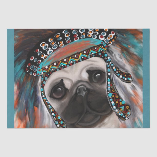  PUG TISSUE PAPER (Front)