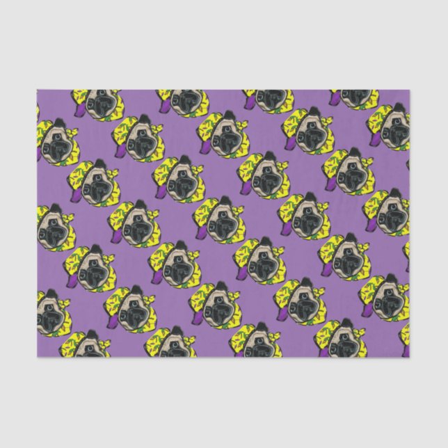 Pug Tissue Paper (Front)