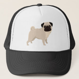 Pug Trucker Hat