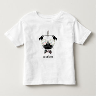 Pug Unicorn   Be Unique Toddler T-Shirt