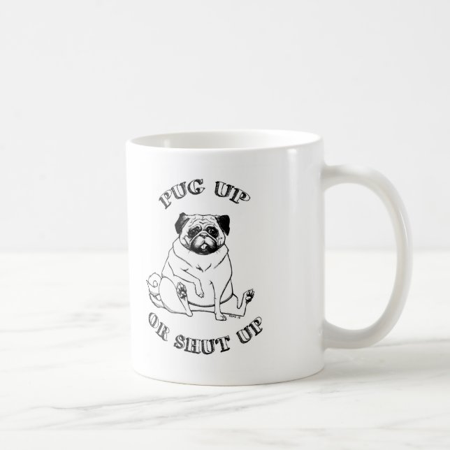 Pug Up Mug (Right)
