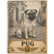 Pug, Vintage Heritage Dog