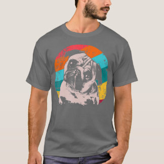 Pug Vintage Style Gift Idea T-Shirt