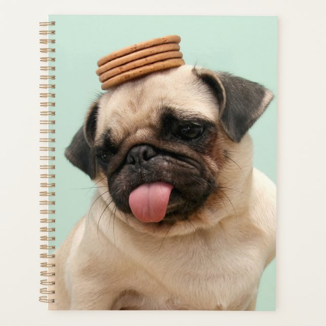 Pug Wants Treats Planner (Front)