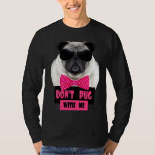 Pug Wearing Sunglasses And A Bow Tie Classic T-Shi T-Shirt