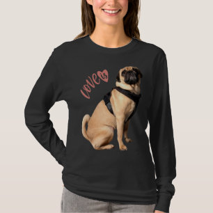 Pug  Women Men Pug Mum Dad Life Love Dog Pet 9 T-Shirt