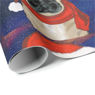 PUG WRAPPING PAPER
