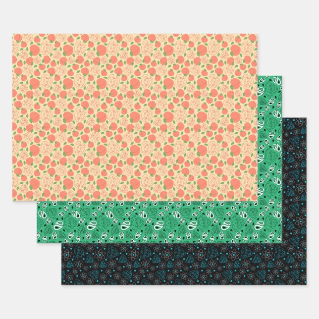 Pug Wrapping Paper Sheets (Set)