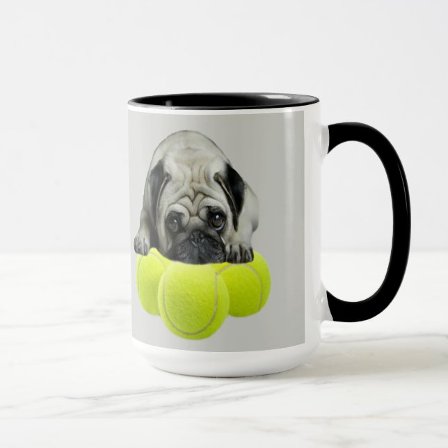 Pug You Gotta Have Balls Mug (Right)
