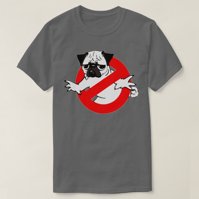Pugbusters T-Shirt (Design Front)