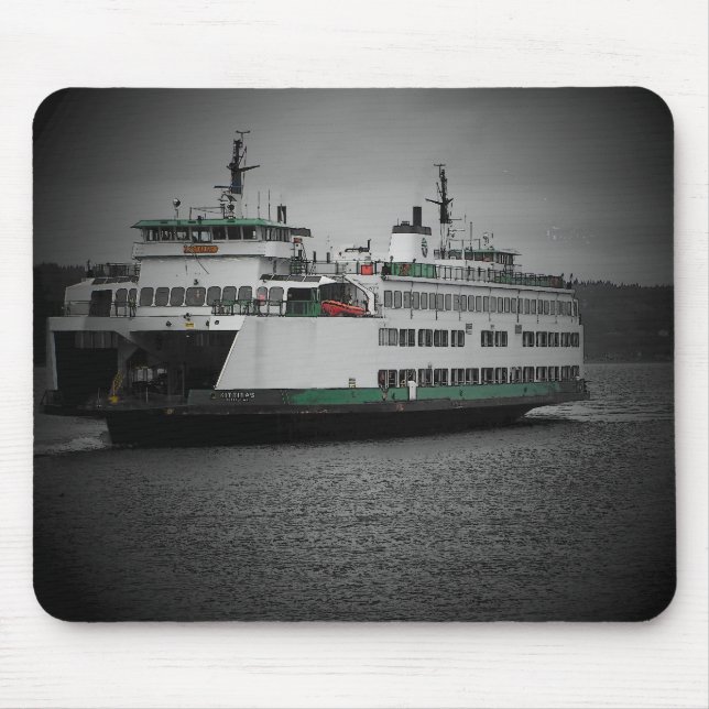 Puget Sound Ferry Mouse Pad (Front)