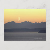 Puget Sound Moonset
