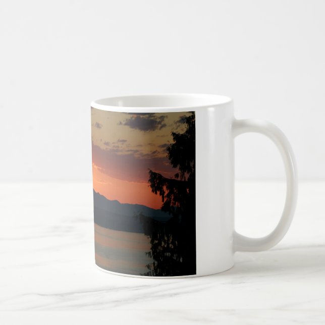 Puget Sound/Olympic Mountain Sunset Mug (Right)