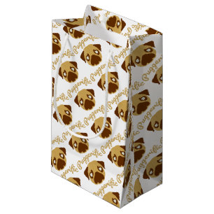 Puggerific Pug Pun Small Gift Bag