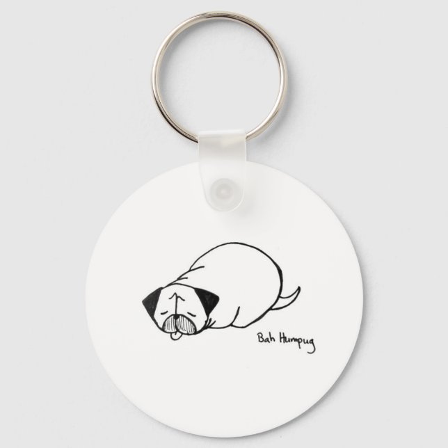 Puggerpillar Key Ring (Front)