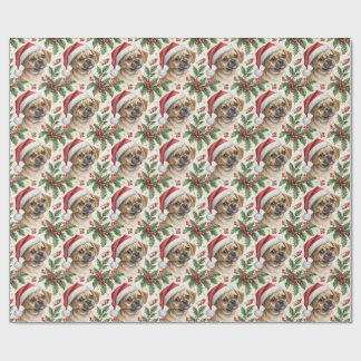 Puggle Christmas Wrapping Paper