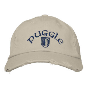 Puggle, DAD Embroidered Hat