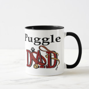 Puggle Dad Gifts Mug
