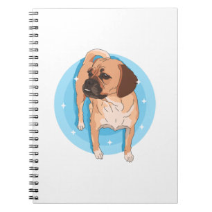 Puggle Dog Owner Puggles Lover Notebook