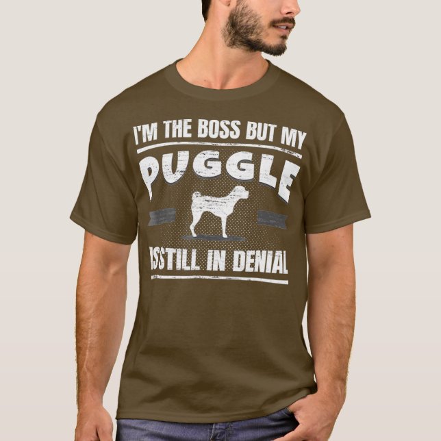 Puggle Dog Training Funny Dog Lover Shirt (Front)