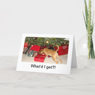 Puggle! Holiday Card