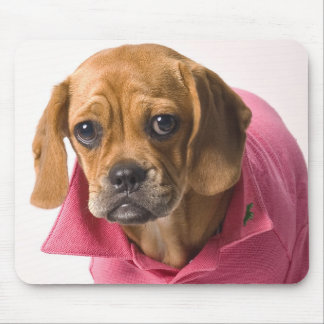 Puggle in Pink! Mouse Pad