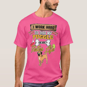 Puggle Lover I Dog Lover I Funny Puggle T-Shirt