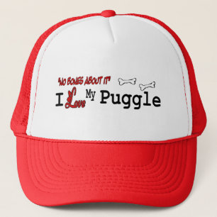 Puggle Lovers Gifts Trucker Hat
